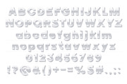 Vector alphabet of simple 3d letters, an Object Graphic by popskraft (Thumbnail 2 of 8)