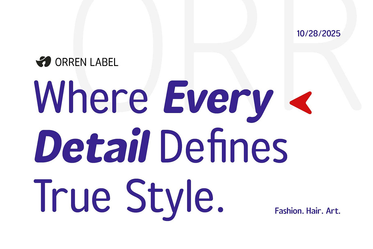 Rounded Sans Family - Rosmie, a Sans Serif Font by Arterfak Project (Photo 12 of 15)