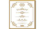 Vintage set. Floral elements for, a Decorative Illustration by RODINA (Thumbnail 2 of 3)
