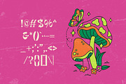 Maverick - Groovy 1960's Typeface, a Sans Serif Font by HipFonts (Thumbnail 7 of 9)