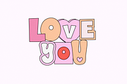 Retro Valentine's Day Alphabet Set, an Object Graphic by KA Designs (Thumbnail 13 of 13)