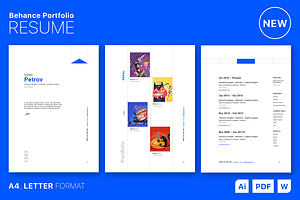 Behance Portfolio Resume