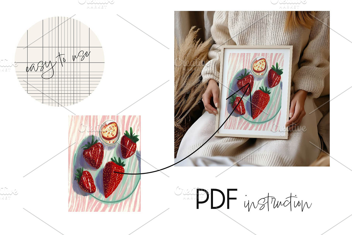 BUNDLE Frame Mockups with Person, a Household Mockup by MOAROShop (Photo 3 of 8)
