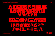 WARNING Font, a Font by Jordan Debney Art (Thumbnail 2 of 4)