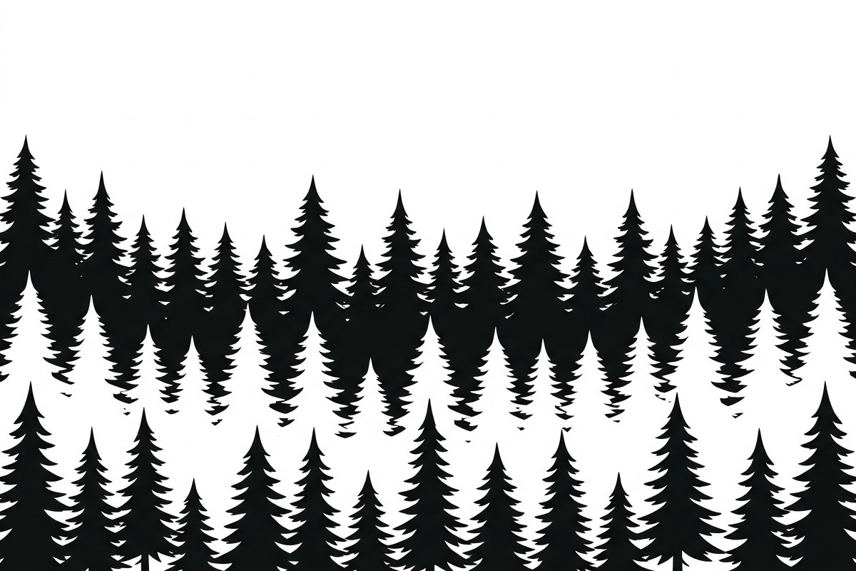 Majestic Pine Trees SVG, a Finance Illustration by Amazin_art (Photo 25 of 41)