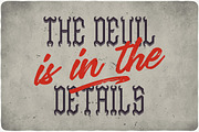 Red Devil Typeface, a Symbol Font by VozzyStock (Thumbnail 5 of 5)