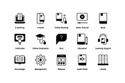 E-Learning creative icon set, an Outline Icon by Vector Squad (Thumbnail 5 of 5)
