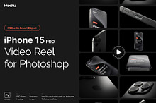 iPhone 15 PRO Photoshop Video Reel by  in Devices