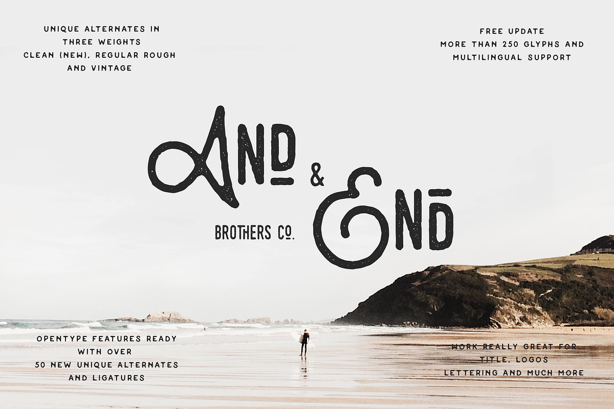 Monthoers Signature - Font Duo, a Font by Swistblnk Std. (Photo 10 of 15)