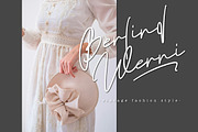 Berlinda Werni - Monoline Font, a Script Font by Bayuktx (Thumbnail 5 of 10)