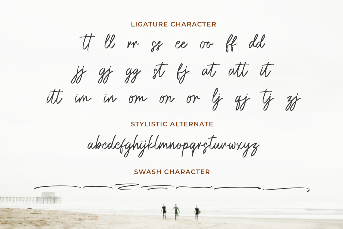 Gatteway Signature - Bold Script, a Handwritten Font by Bluestype Studio (Photo 11 of 11)