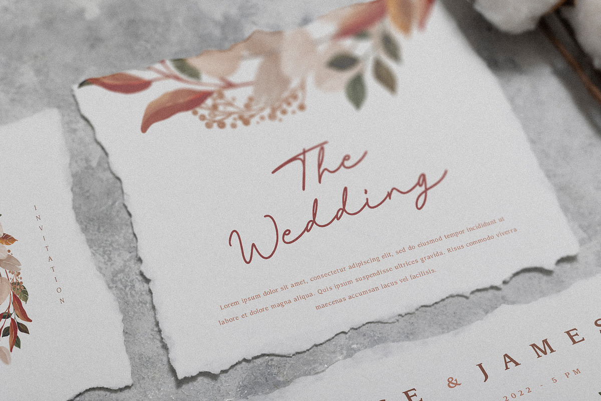Rosbellé, a Script Font by ARSAVISUAL (Photo 10 of 13)