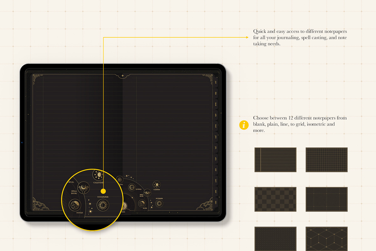 Life+ Eclipse Undated Planner, a Presentation Template by Bichin (Photo 7 of 10)