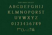 Oldtimer - A Classy, Hand-drawn Font, a Serif Font by Eric Pond Designs (Thumbnail 2 of 3)
