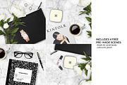Custom scene creator marble & makeup, a Books & Magazine Mockup by Negative Space (Thumbnail 3 of 3)