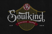 Justile + Extra Logos Template, a Blackletter Font by McJer.Studio (Thumbnail 7 of 11)