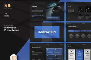Innovation Presentation Template, a Presentation Template by Art Design Shop