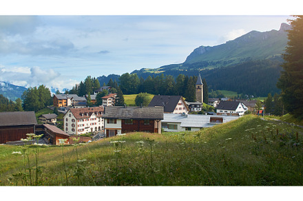 Churwalden village in Switzerland, a Nature Photo by Oleksandr Berezko