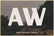 Riverwest Vintage Industrial Font, a Sans Serif Font by Parker Creative (Thumbnail 2 of 10)