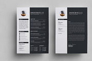 Resume, a Resume Template by GenerousArt (Thumbnail 1 of 3)