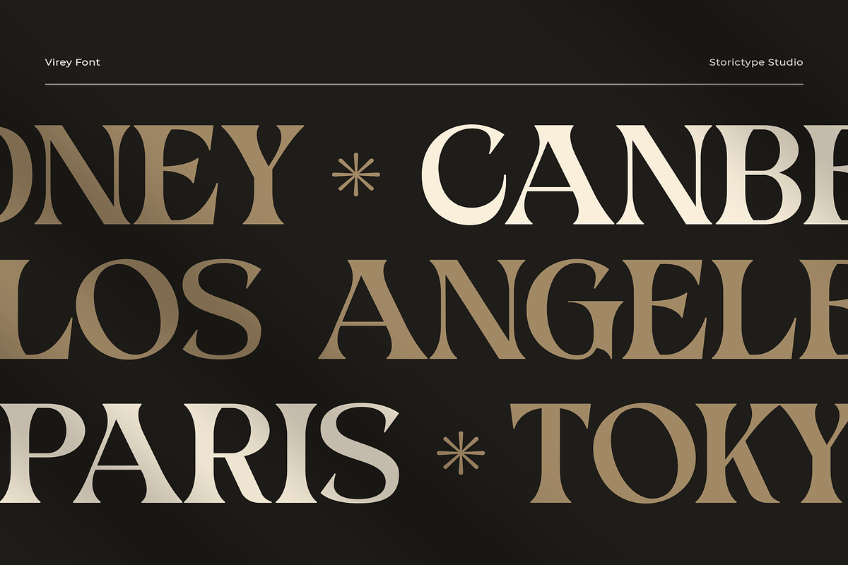 Virey- Modern Elegant Serif, a Serif Font by StoricType (Photo 7 of 11)