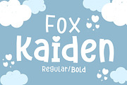 Fox Kaiden Font, a Handwritten Font by Fox7 By Rattana (Thumbnail 1 of 12)