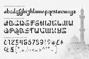 Silaturahmi - Calligraphy Font, a Font by agnyhasyastudio (Thumbnail 8 of 10)