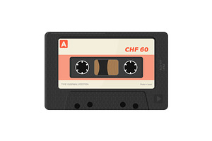 Realistic Vector Audio Cassettes