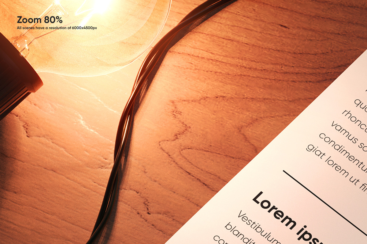 Brochure Mockup, a Books & Magazine Mockup by WebAndCat (Photo 7 of 9)
