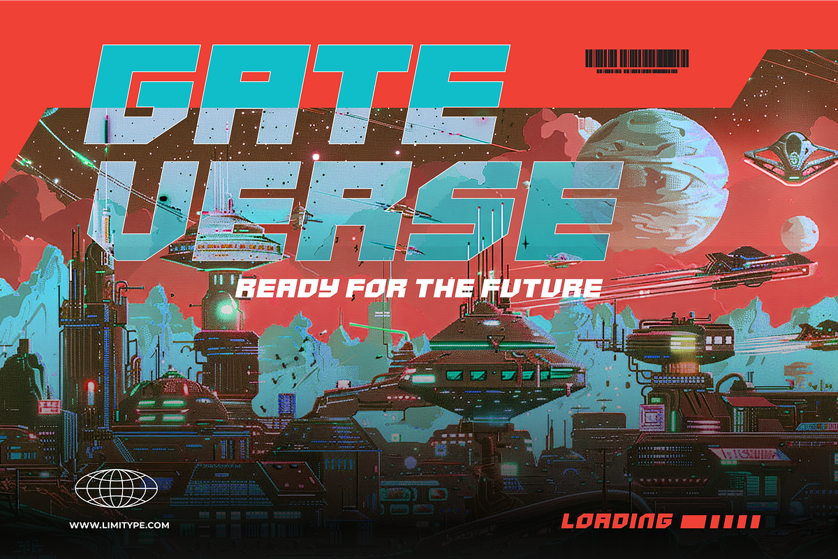 Cyberform - Futuristic Font, a Sans Serif Font by limitype (Photo 8 of 10)