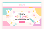 Rainbow Shopify Theme for Craft, a Shopify Template by Design Pixie (Thumbnail 2 of 11)
