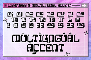 Cosmic Echoes - Y2K Font