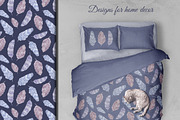 Watercolor feathers Boho, an Illustration by BrushArtDesigns (Thumbnail 5 of 6)