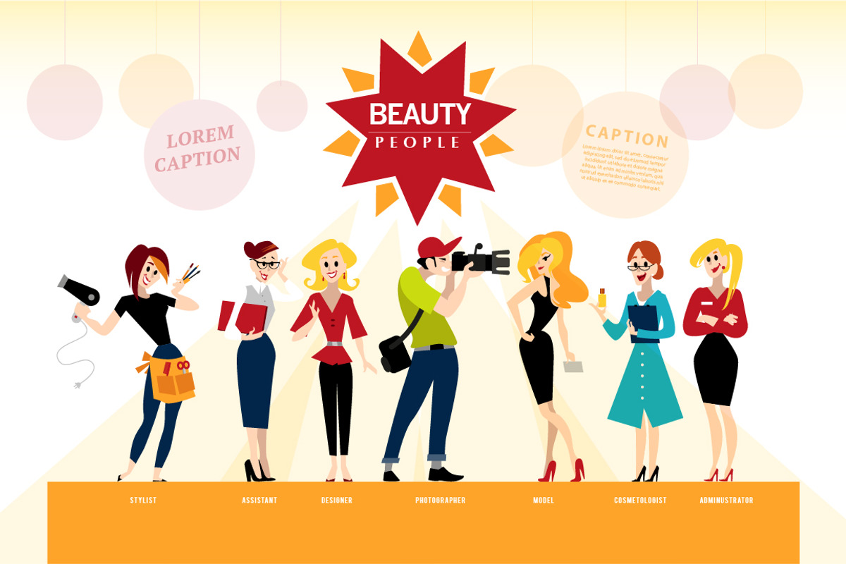 profession characters & avatars, a Person Illustration by Funnystore (Photo 7 of 7)
