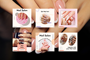 70 Nail Tech Instagram Templates, a Social Media Template by Adored Templates (Thumbnail 4 of 10)