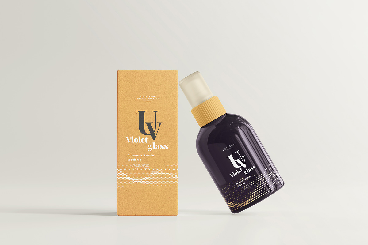 220+ Violet Glass Mock-up Bundle, a Cups & Container Mockup by pmvch (Photo 51 of 199)