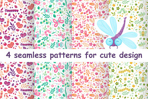 Cute Seamless Patterns For Babies