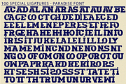 PARADISE | Bold Slab Serif Font, a Slab Serif Font by 177Studio (Thumbnail 8 of 9)
