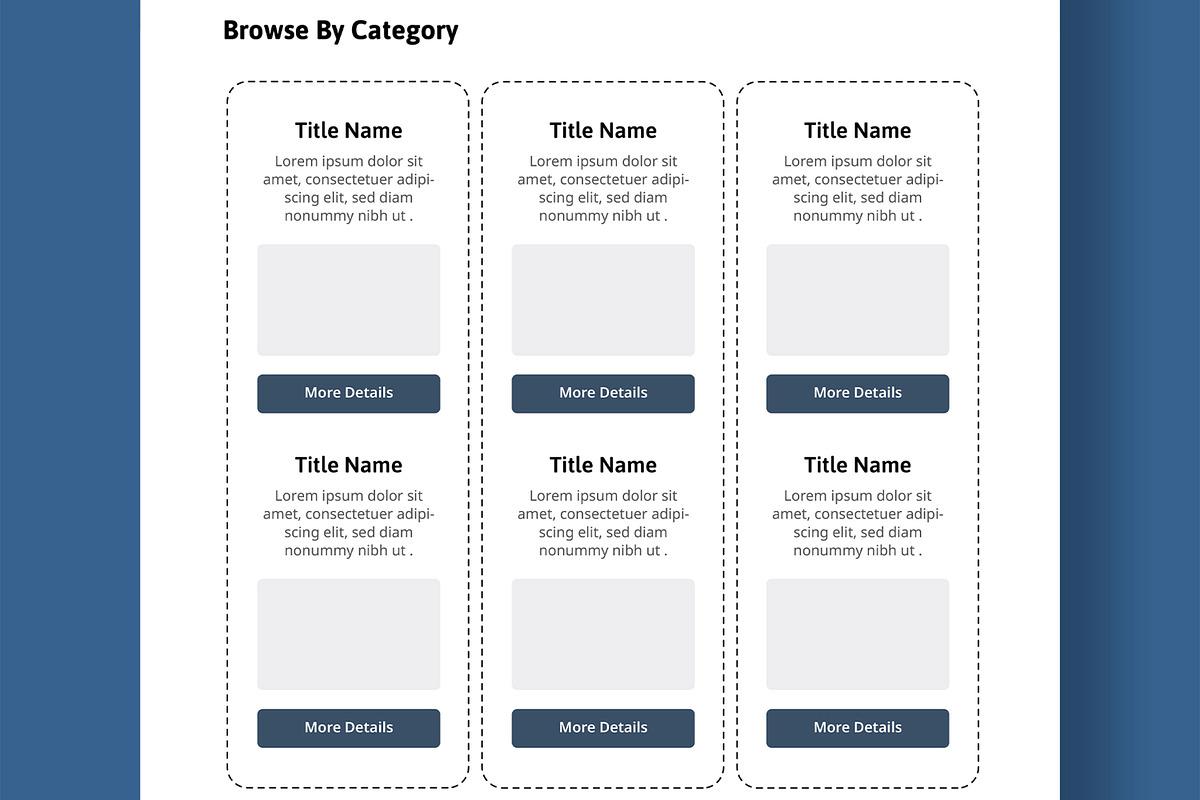 Delicious  Wireframe Landing Page, a Landing Page Template by MightyDesign (Photo 3 of 9)