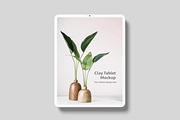 Clay Tablet Mockup, an iPad Mockup by rahmatmoscae (Thumbnail 3 of 11)