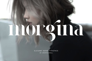 Morgina - Ligature Typeface