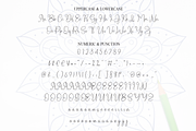 Mandala Handmade | Script Font, a Handwritten Font by Scratchones (Thumbnail 7 of 9)