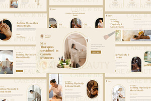 Spa & Wellness PowerPoint, a Presentation Template by Azruca