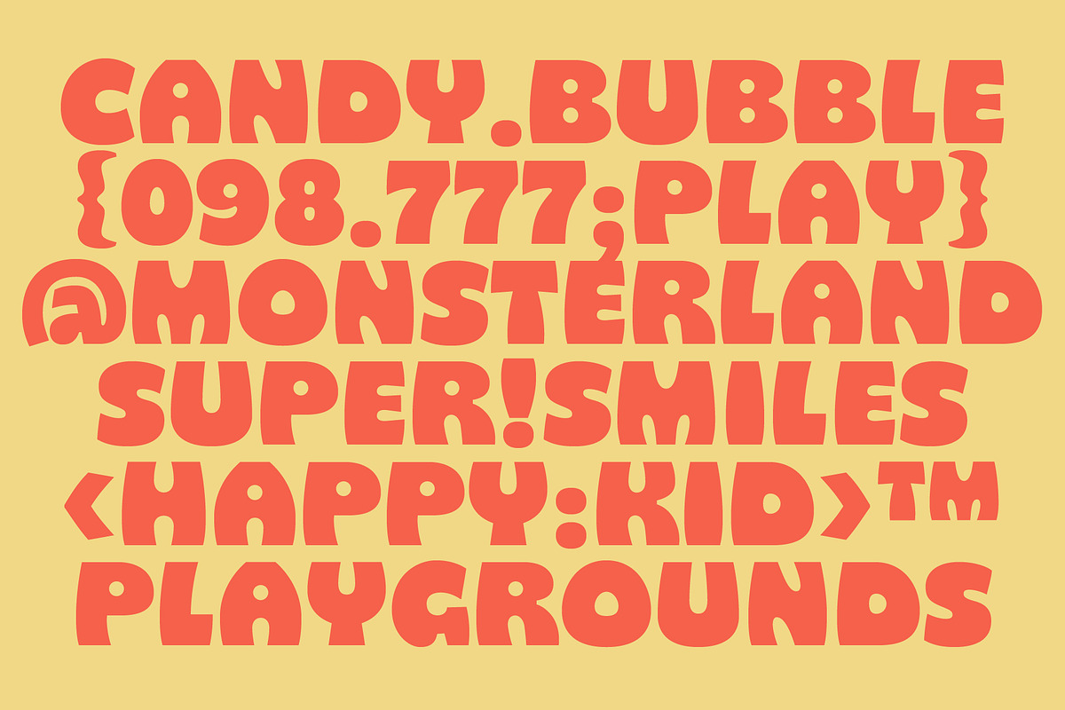 Gosh Thing, a Font by Adam Fathony (Photo 4 of 16)