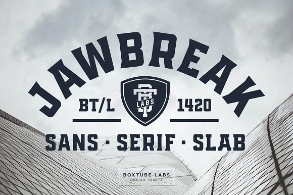 Jawbreak - Display Font preview 8