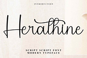Herathine, a Handwritten Font by FreshTypeINK (Thumbnail 5 of 8)