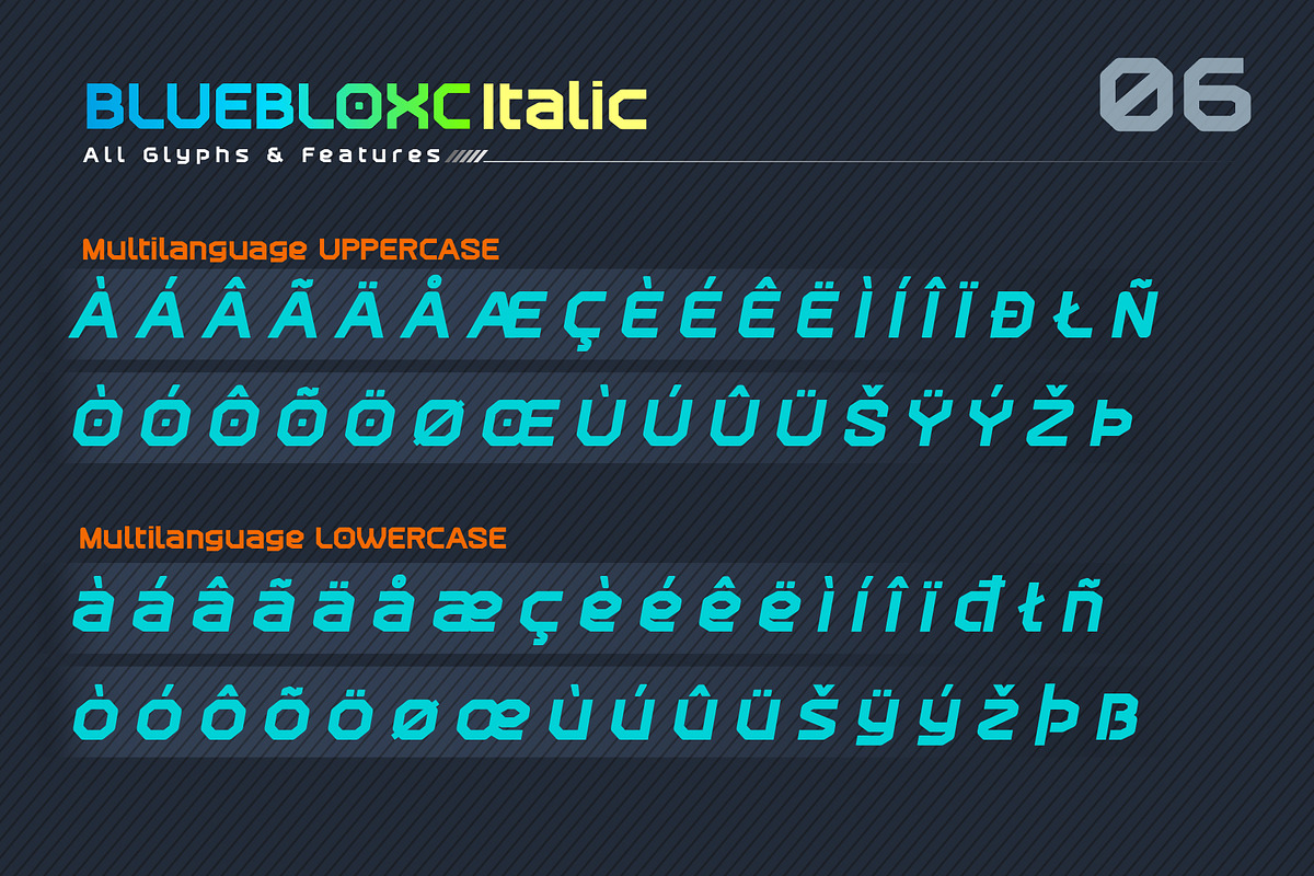 Blue Bloxc, a Sans Serif Font by BBtypeStudios (Photo 17 of 17)