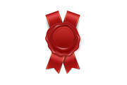 Wax Seal. Vector Set., an Object Graphic by Gomolach (Thumbnail 10 of 11)
