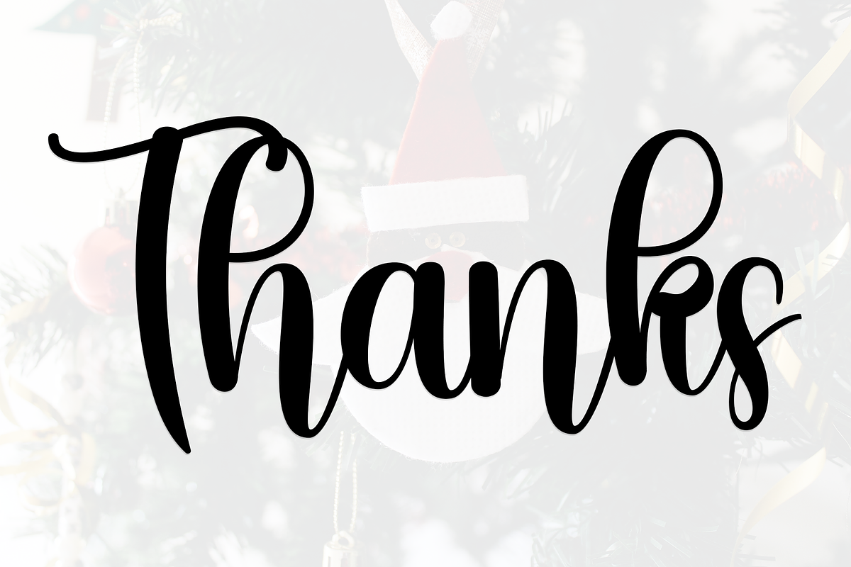Santa, a Handwritten Font by InermediaSTUDIO (Photo 7 of 8)