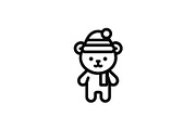 Teddy Bear Logo Design, a Branding & Logo Template by Vectorium Studio (Thumbnail 1 of 2)